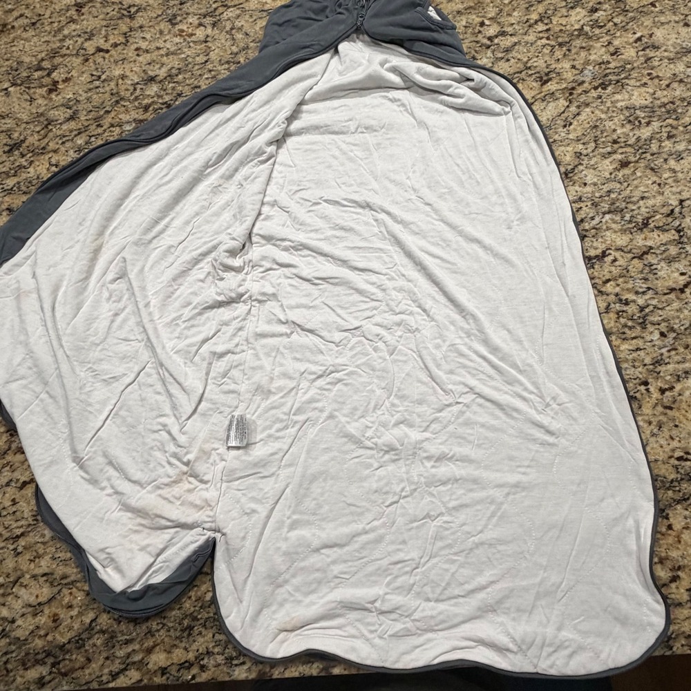 Hapiu Baby Sleep Sack 1.0 TOG Wearable Blanket Gray Size L 18-36 Months - Picture 3 of 7